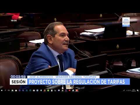 El acto fallido de Alperovich en el Senado