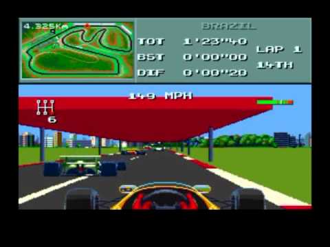 F1 World Championship (Sega Mega Drive)