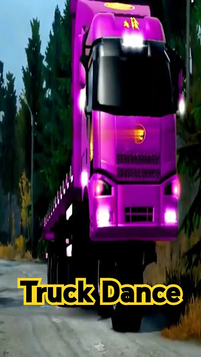 TRUCK DANCE Red truck oleng truck joget  funny dancing truck lucu part 015
