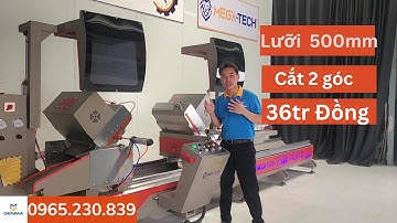 Máy cắt nhôm 2 đầu F5000 Premium | Lựa chọn số 1 của các cơ sở làm nhôm xingfa