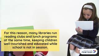 PSA: The Summer Food Service Program in Libraries