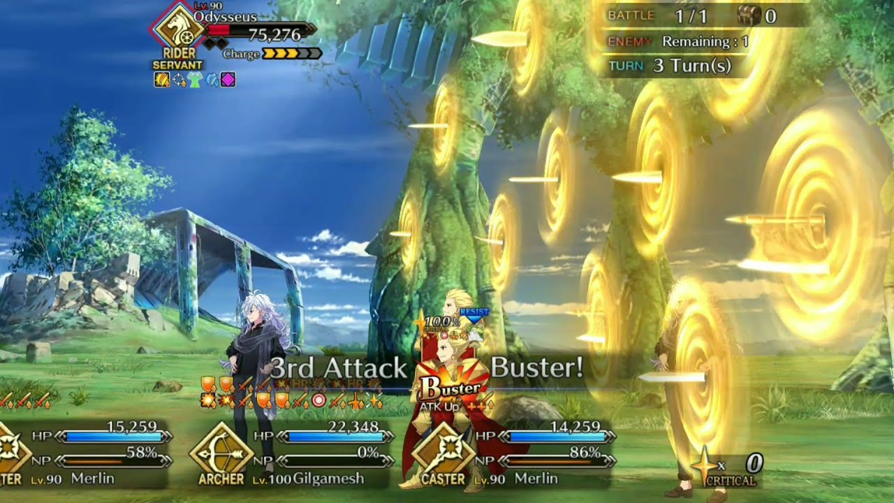 [FGO/NA] CBC 2022 CQ - Gilgamesh 3T
