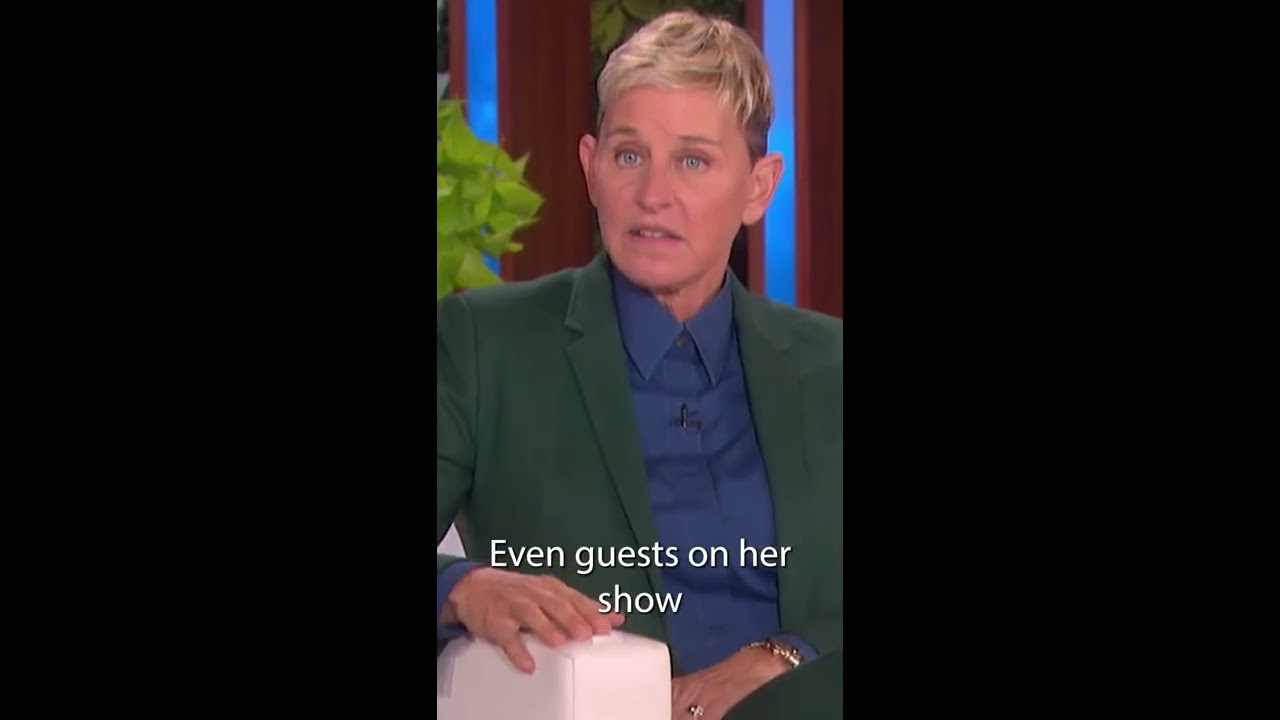 How Ellen DeGeneres DESTROYED Her Career SHORTS
