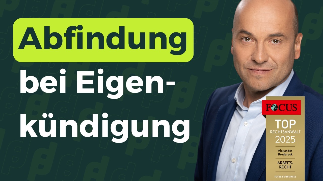 Du willst kündigen aber auch eine Abfindung? So geht's!