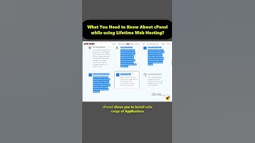 What do You need to Know About cPanel while using Lifetime Web Hosting? 5 key factors to know