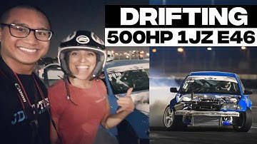 Drifting a 500HP 1JZ E46 in the middle east!