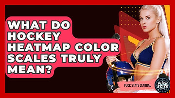 What Do Hockey Heatmap Color Scales Truly Mean? - Puck Stats Central