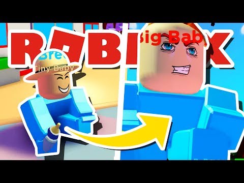 I Became The Biggest Baby Ever In Roblox Baby Simulator Update 3 Youtube - goldie becomes the biggest baby in roblox baby simulator