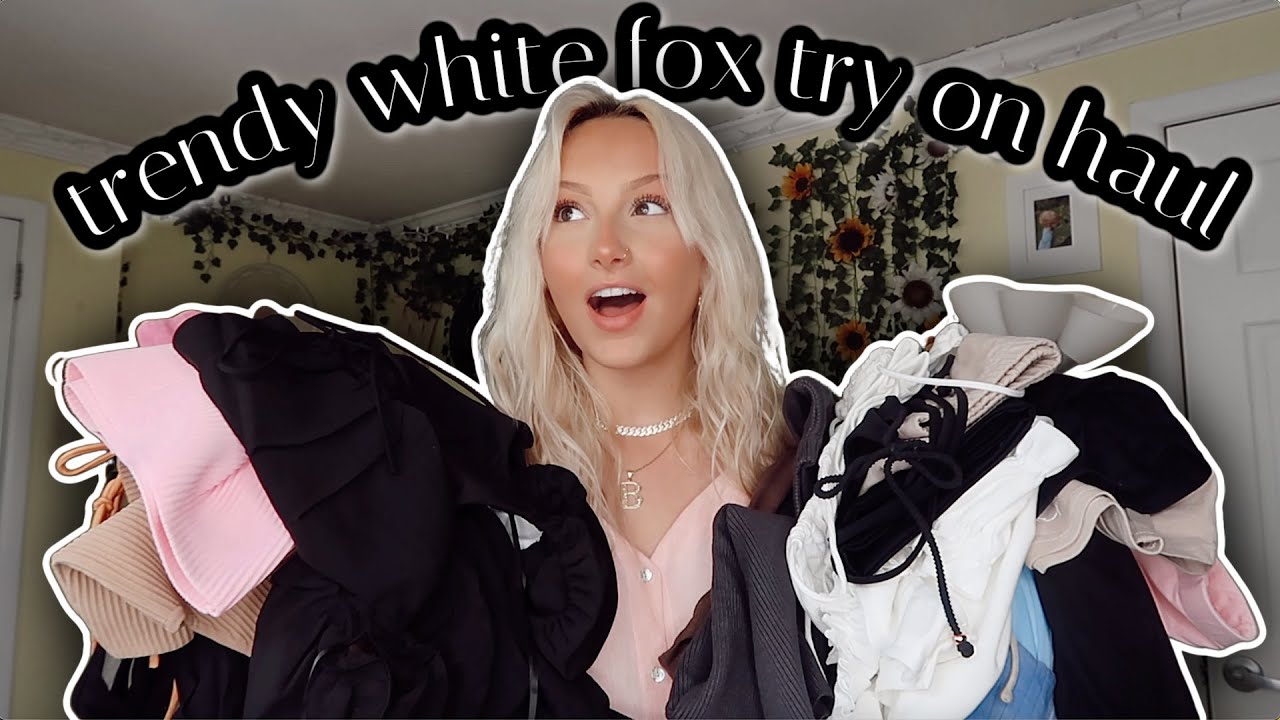 White Fox Boutique Try On Haul *Super Cute* - YouTube