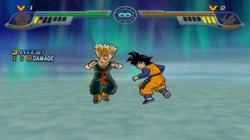 Kid Trunks VS Goten (CPU VS CPU) - Dragon Ball Z Infinite World