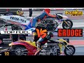 RIVALS FACE OFF IN EPIC TOP FUEL NITRO MOTORCYCLE DRAG RACING GRUDGE RACE SHOWDOWN!