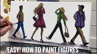 EASY! HOW TO PAINT FIGURES ~ Step by step tutorial