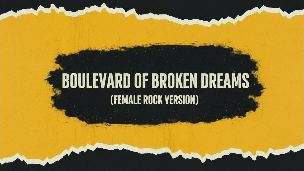 Boulevard of Broken Dreams (Female Rock Version) Art Музыка