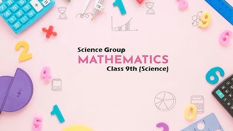Math (Science Group) | 9th Class Math | PCTB | Class-IX  | Chapter 2 | Exercise 2.5 | Lecture 14