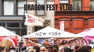 Foodie Dragon Fest Vlog 🐉