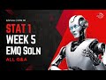 Statistics 1 Week 5 EMQ | IITM BS Degree | Full Solution + .txt File