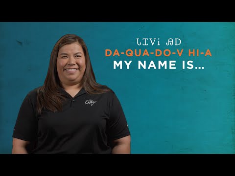 Cherokee Word of the Week: My Name Is…