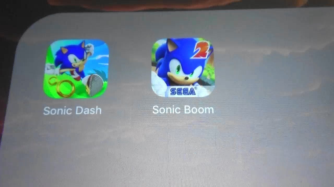 Sonic Dash против Sonic Dash 2 (Sonic Boom)