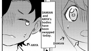 Switch Body Anya X Damian Spy X Family Comic Dub