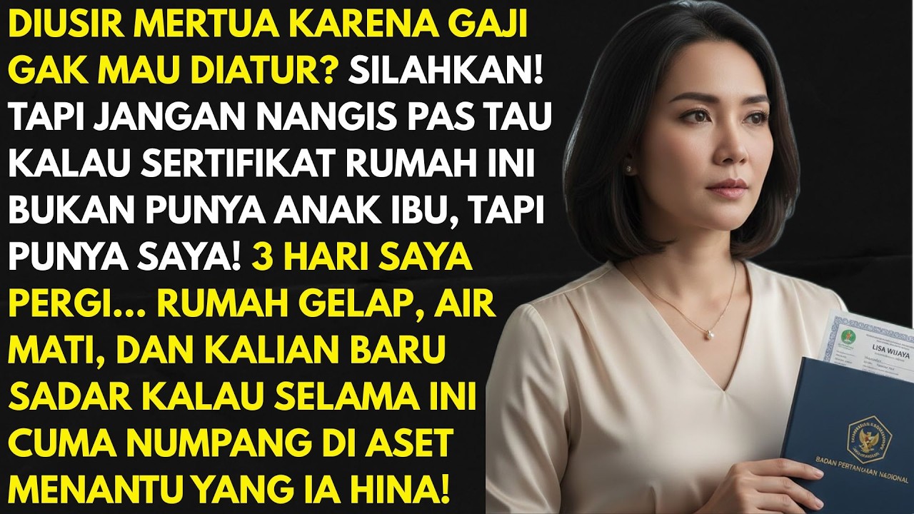 Mertua Usir Menantu Demi Kuasai Gaji, 3 Hari Kemudian Kalang Kabut Saat Tahu Siapa Pemilik Rumahnya!