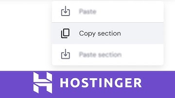 Duplicate Website Sections Easily in Hostinger Website Builder