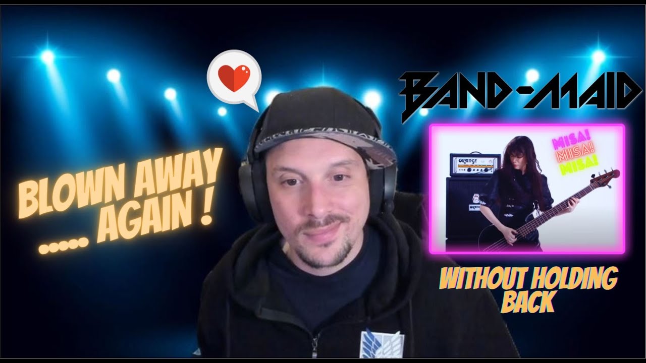🔥 BAND-MAID - Without Holding Back (Instrumental) FIRST TIME REACTION, Melomaniac from Japan Review🎌