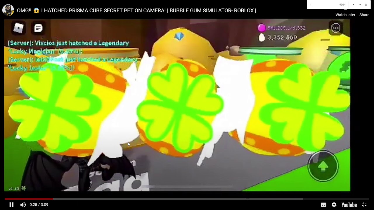 RARE BGS UPDATE 72 SECRET PETS HATCHED ON CAMERA (prisma cube, pot o