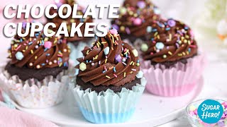 My FAVORITE Chocolate Cupcakes!