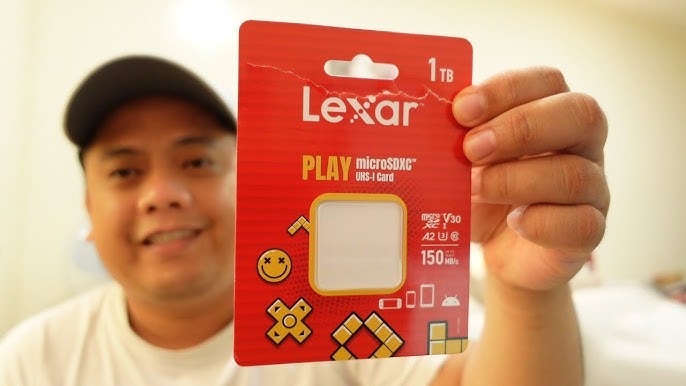 Lexar PLAY 1TB microSDXC UHS-I-Card, Up To 150MB/s Read