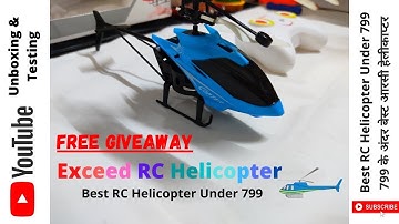 Infrared Exceed RC Helicopter | Unboxing And Testing | Best Remote Control Helicopter For Kids