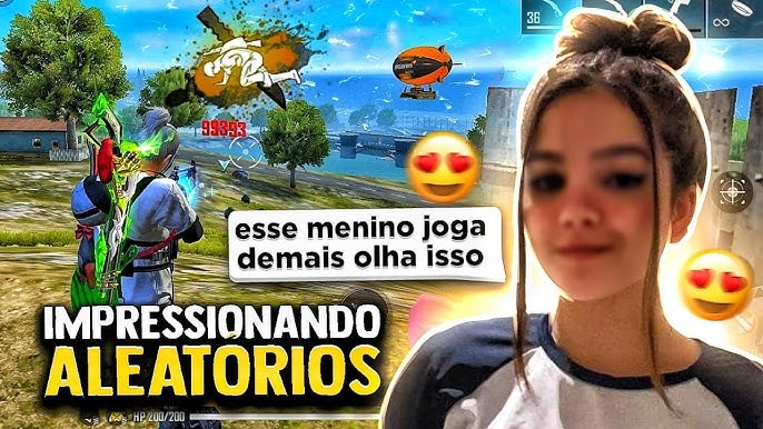 CAI COM UM SQUAD ALEATÓRIO SÓ DE GAROTAS E OLHA OQUE ACONTECEU 😧🔥 - SMITH FREE  FIRE 