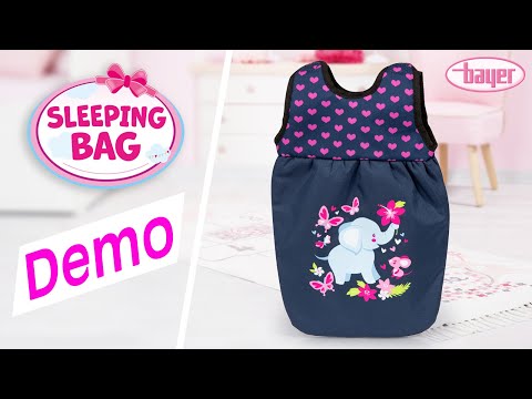 Bayer Design #62154AC Puppenschlafsack | Demo-Video zur Funktion