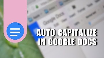 👍 GUIDE: Auto Capitalize In Google Docs - This Is How | FIX Problem