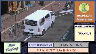 Lost Judgment - PS5 - Prologue & Ch 1 - #1 - A New Case Begins