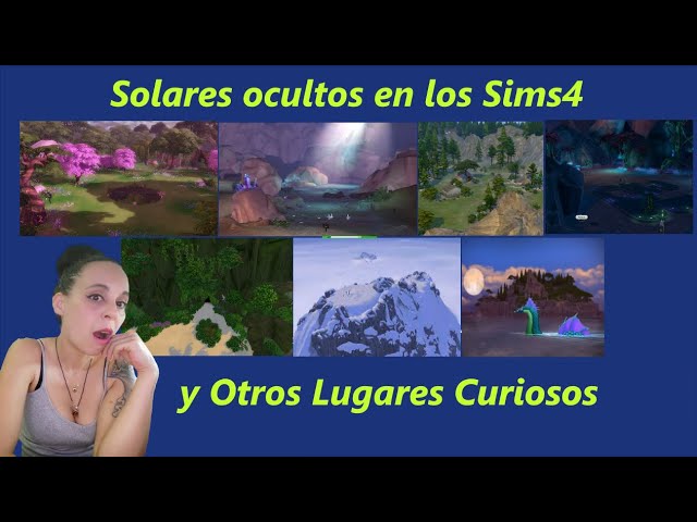 Otros 4 LUGARES SECRETOS en los SIMS 4  Cómo llegar a Sixam, refugio  ermitaño, reino de la magia y 