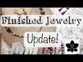 Finished Jewelry Update | Beading Project Share 2 May 2018