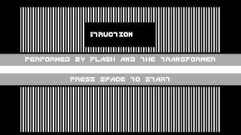 Flash Cracking Group and The Transformer - Silent Destruction - Intro - C64 - 1985