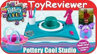 Easily sculpt endless possibilities with the Pottery Cool Clay Studio! This innovative studio makes crafting and designing clay 