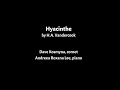 Hyacinthe by ha vandercook  dave kosmyna cornet  andreea roxana lee piano