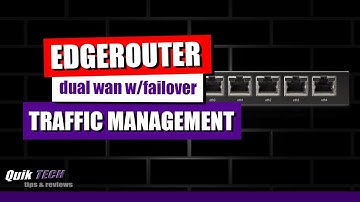 How To Manage Failover Traffic On An EdgeRouter