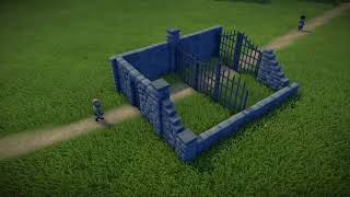 Foundation Mods - Animated Metal Gates