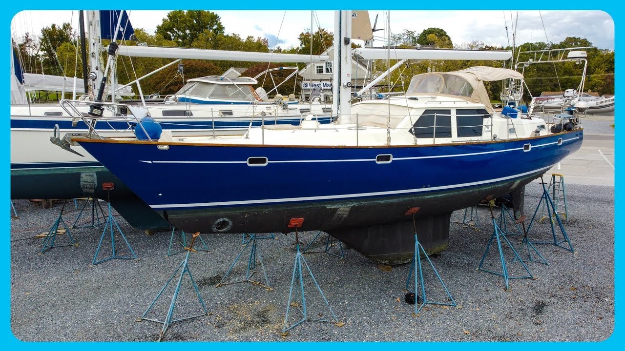 An AFFORDABLE & High Quality ~50' Bluewater Cruiser? [Full Tour] Learning the Lines