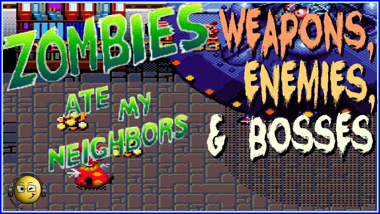 zombies ate my neighbors enemies zombies ate my neighbors enemies