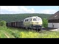 Zug der WRS Deutschland GmbH auf der Hunsrückquerbahn Langenlonsheim – Stromberg am 03.06.21