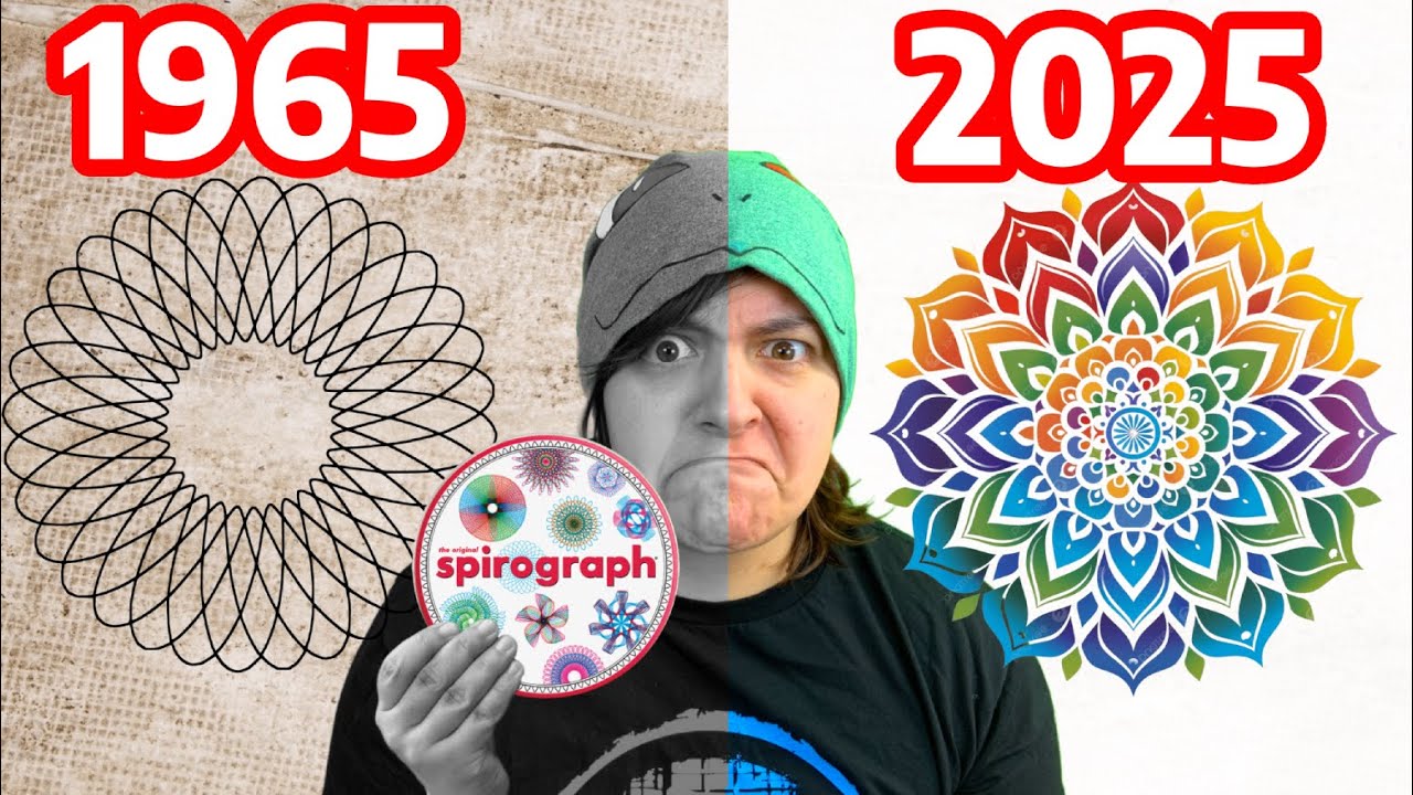 I Bought EVERY Spirograph From Our Childhood