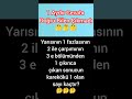 Çözülemeyen Matematik Sorusu 🤔 1 Aydır Cevabı Doğru Bilen Çıkmadı🤔 #matematik #zekaoyunlari #zeka