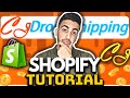 How to use cj dropshipping with shopify in 2024  cj dropshipping shopify tutorial