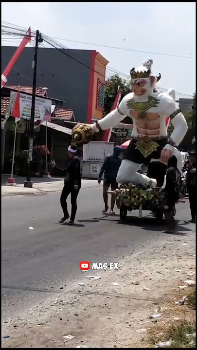 patung replika ogoh-ogoh hanoman ketek puteh #storywa #17agustus2023 #ogohogohkeren