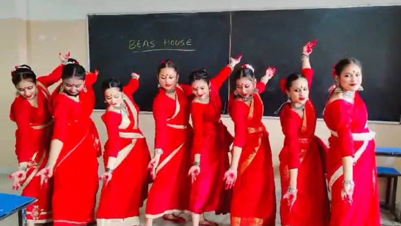 Beas House Inter House Folk Dance Competition - YouTube