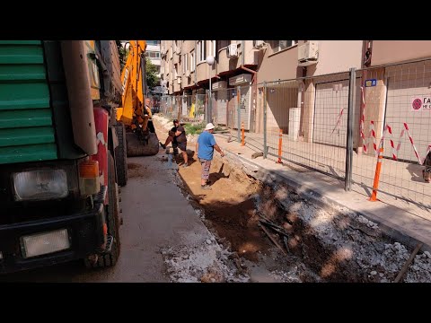 Разкопаха отново ул Вардар в Русе хората недоволстват 